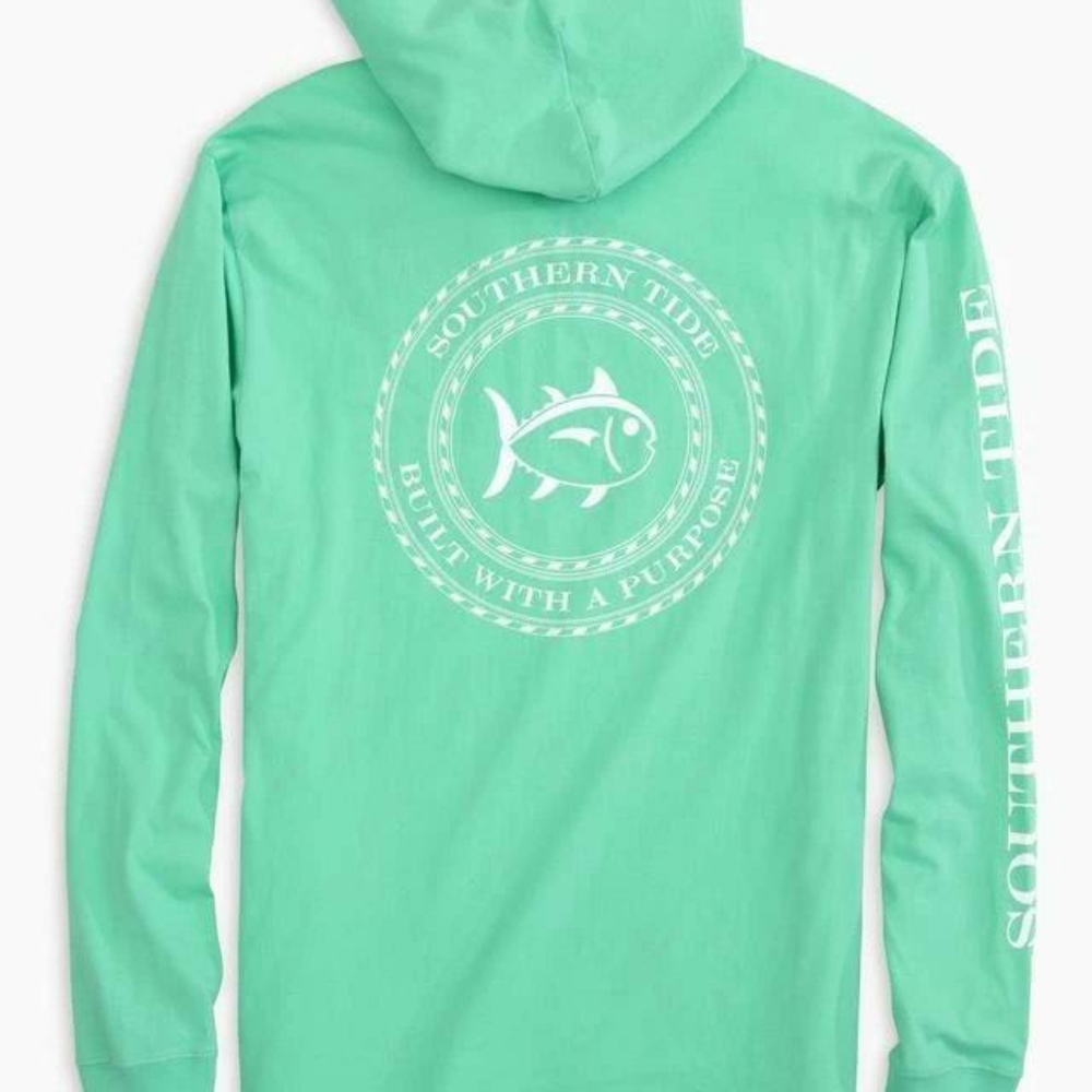 Men's Southern Tide long sleeve hooded tshirt